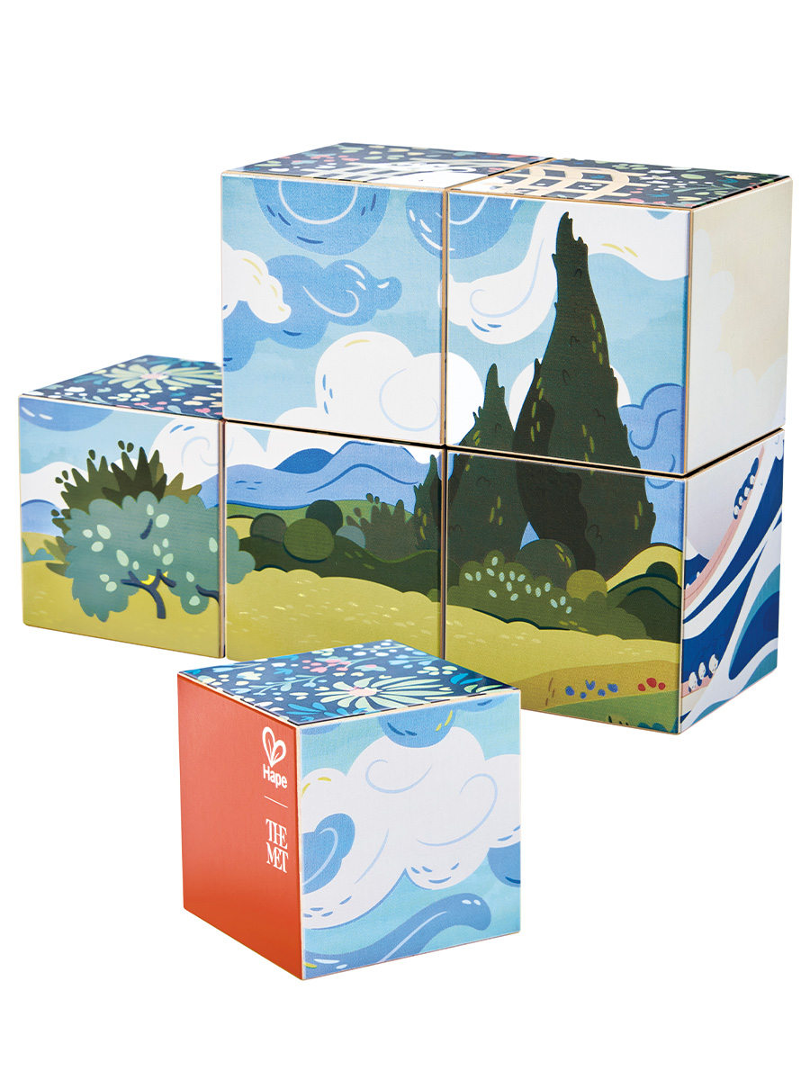 Игрушка Hape кубики шедевры живописи - фото 4