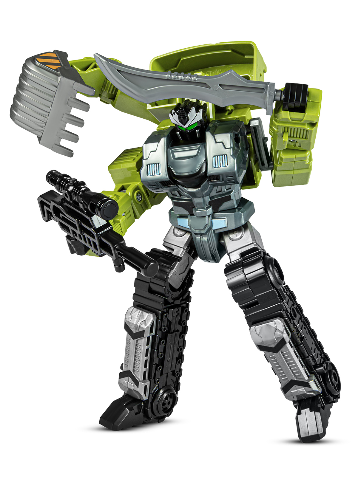 Фигурка AUTODRIVE Робот трансформер Экскаватор - фото 14