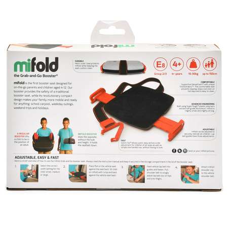 Автокресло Mifold 2/3 (15-36 кг)
