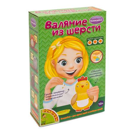 Набор для творчества Bondibon валяние