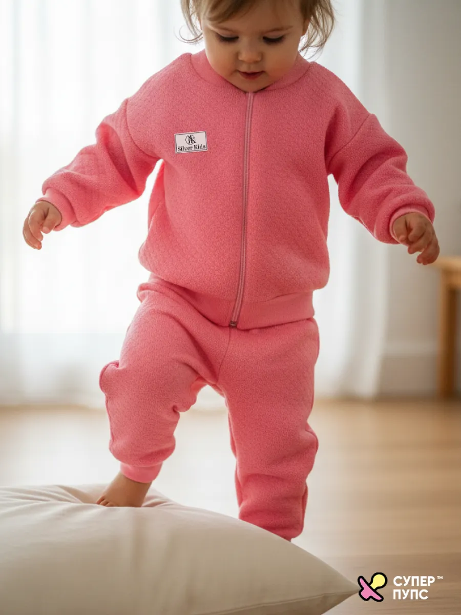 Костюм Супер Пупс Мод4н/розовый - фото 10