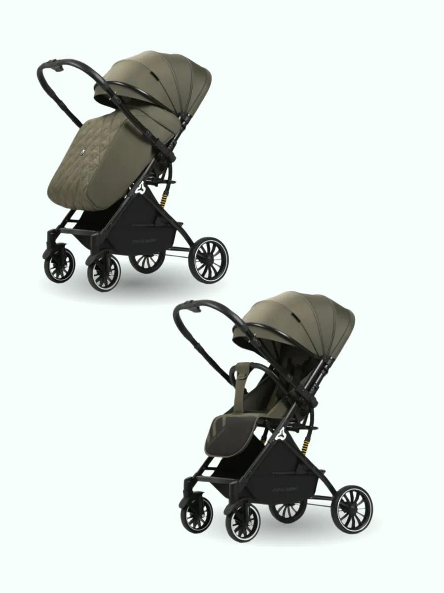 Коляска прогулочная Ining baby K313-2A Pro Green - фото 8