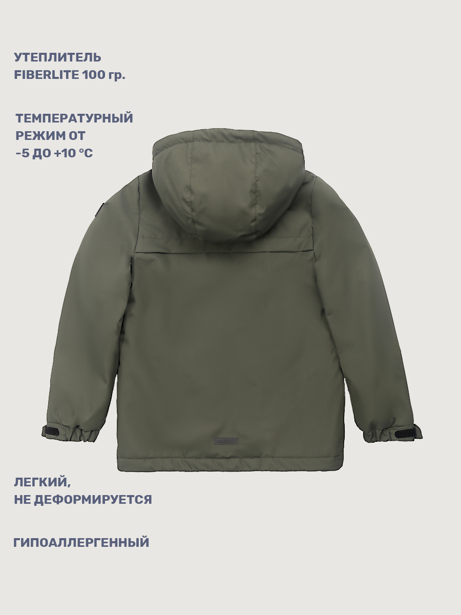 Куртка NIKASTYLE 4м3525 хаки - фото 4