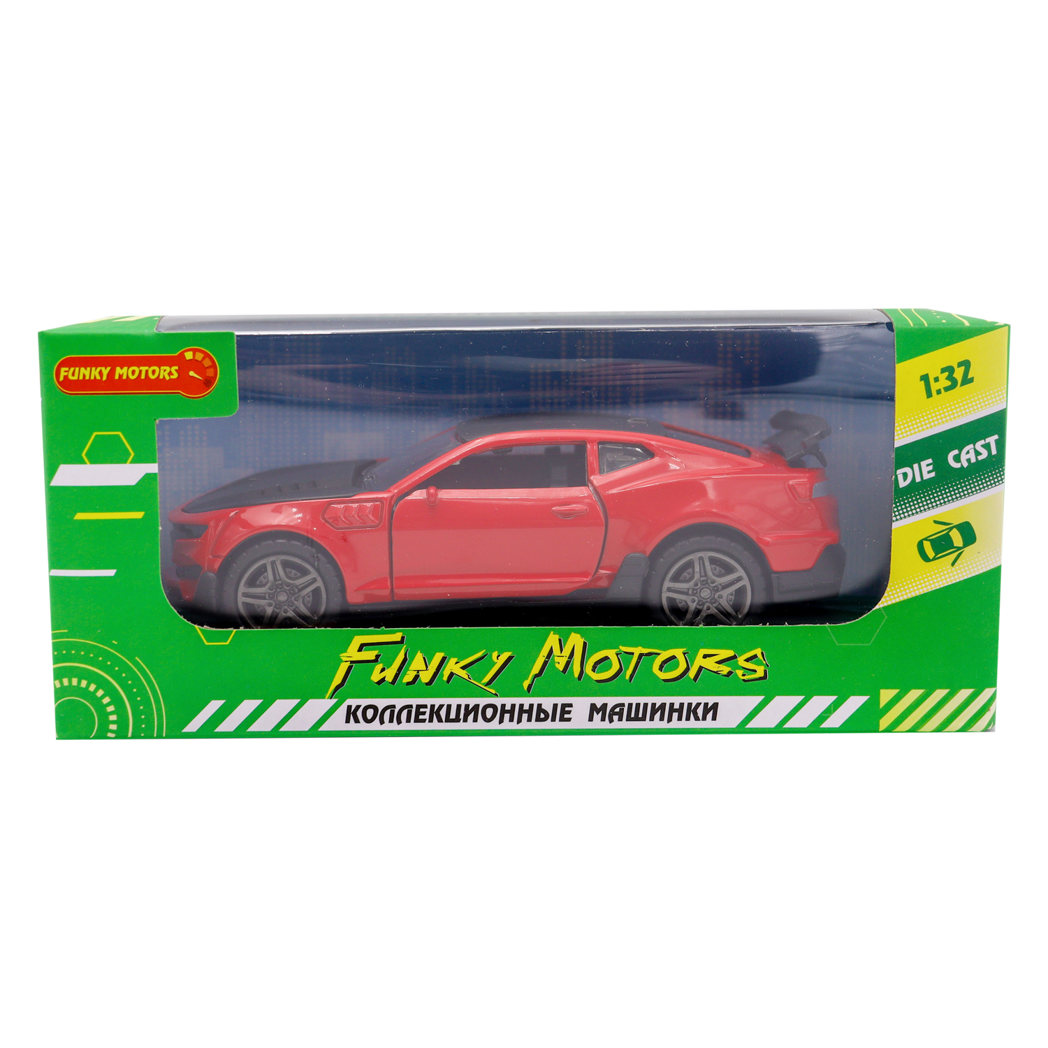 Автомобиль Funky Toys открывающиеся двери 1:32 FT1101-64 - фото 4