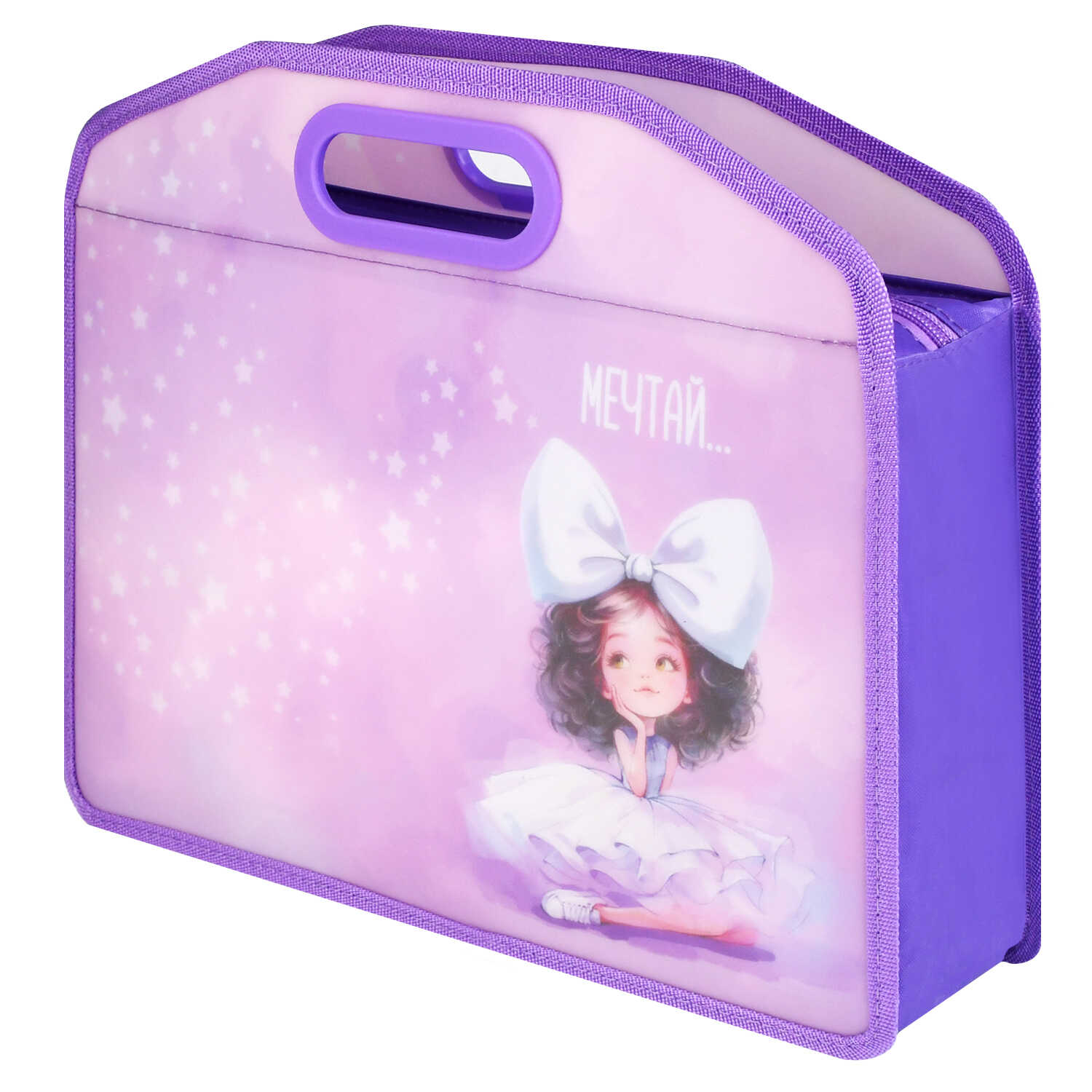 Папка для тетрадей Феникс + Балерины А4 - фото 1