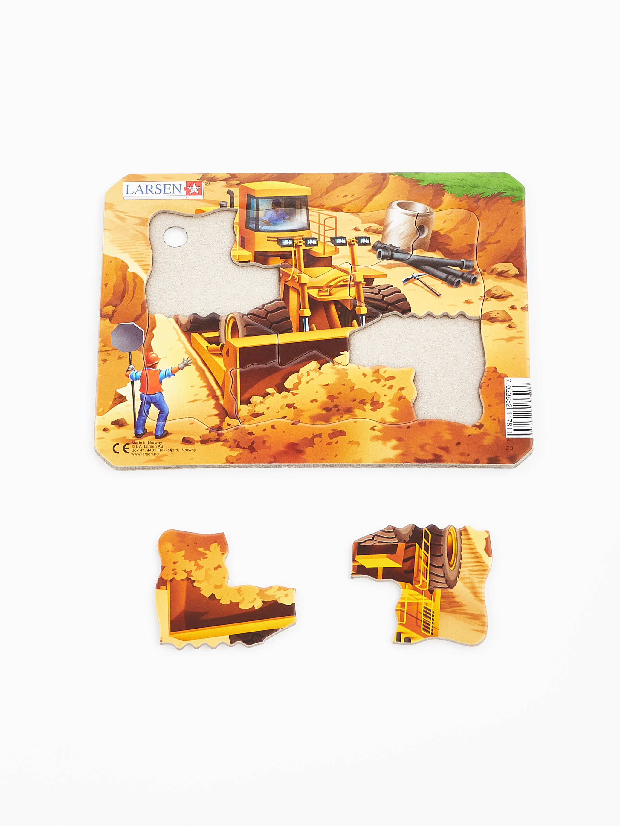 Пазл Larsen 7 элементов классический - фото 5