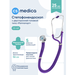 Стетофонендоскоп Раппапорт CS MEDICA 421 фиолетовый