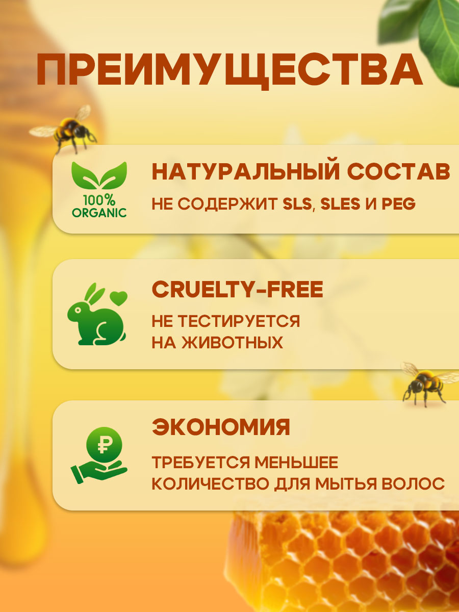 Шампунь GREENAURUM 60 мл - фото 3