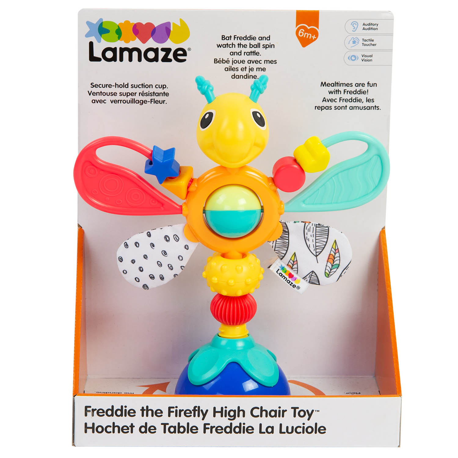 Игрушка Lamaze Светлячок Фредди на присоске - фото 1
