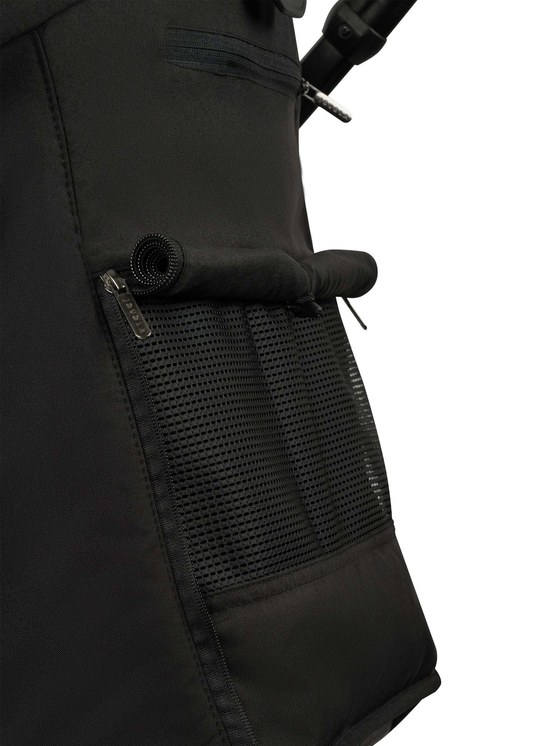 Коляска прогулочная JOVOLA LUNA черный - фото 18