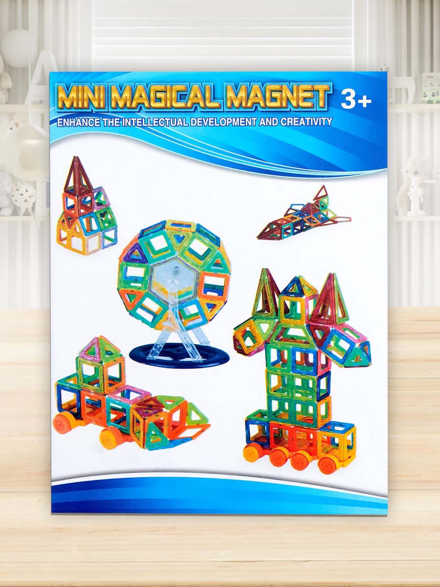 Конструктор Sima-Land магнитный - фото 5