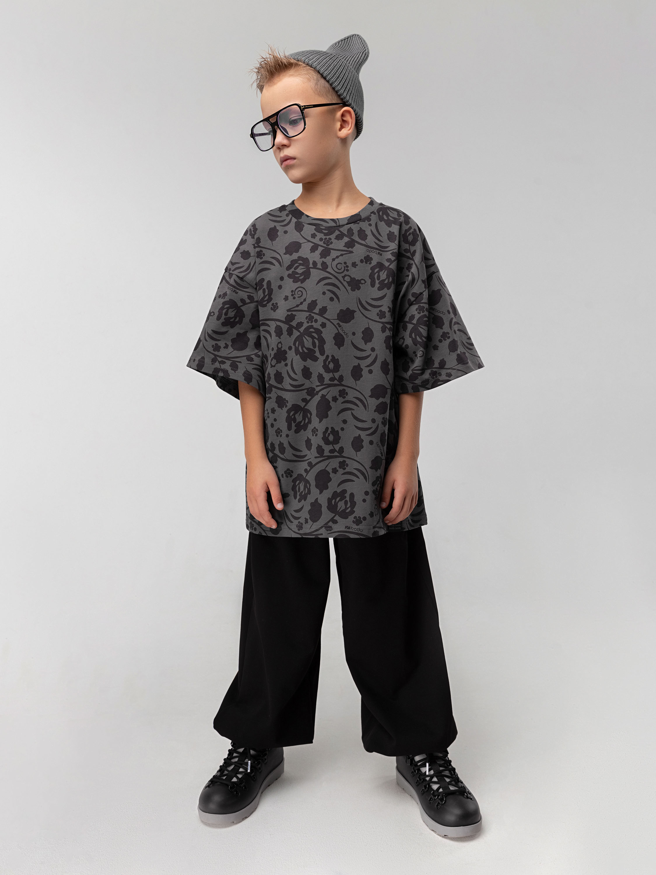 Футболка Bodo 36-145MU_серый - фото 3