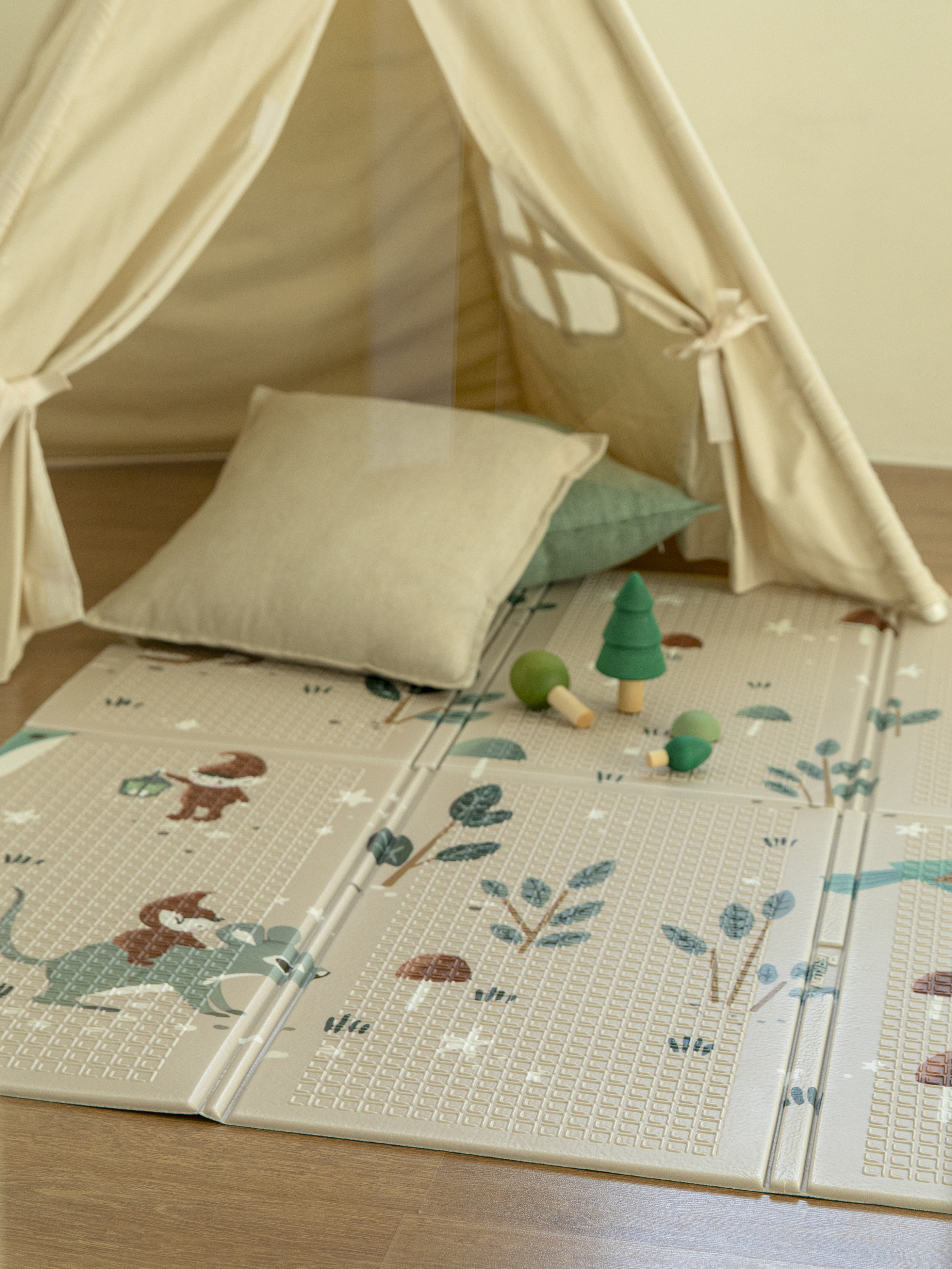 Детский складной коврик Parklon Милые гномы 140 x 200 см - фото 20