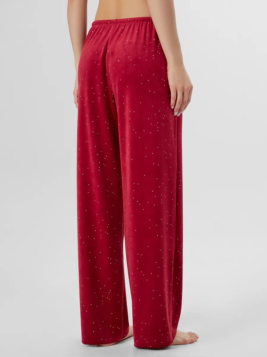 Пижама Mark Formelle (Марк Формэль) 592561/белый горошек на т.красном - фото 9