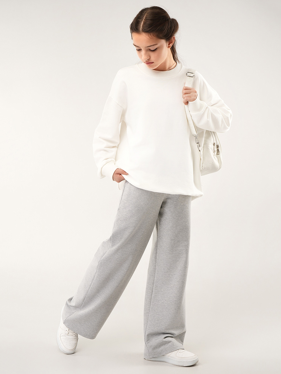 Брюки HappyFox HF070SPсерыймеланж - фото 11