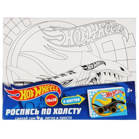 Роспись по холсту МультиАРТ Hot Wheels
