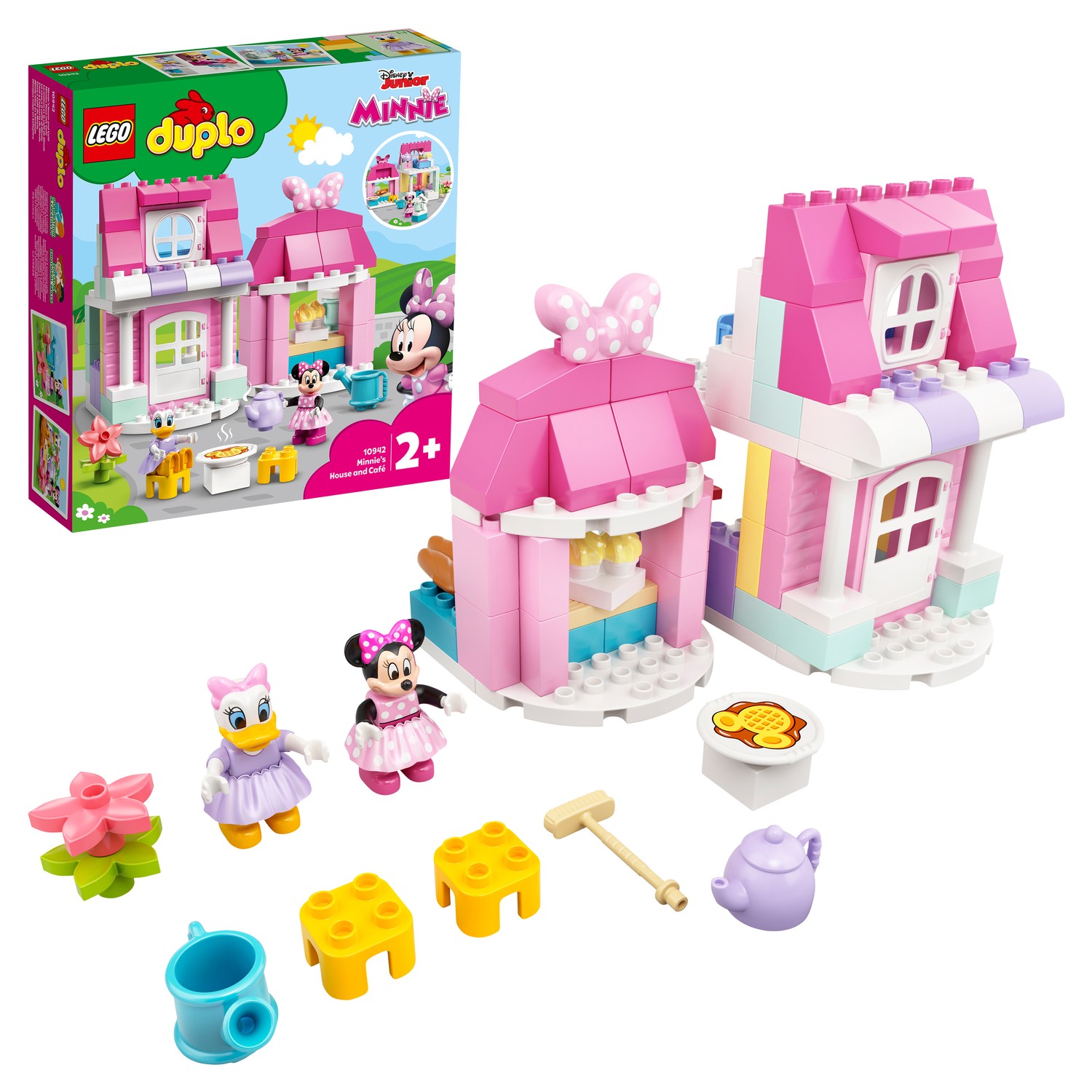 Конструктор LEGO DUPLO Дом и кафе Минни блочный - фото 1