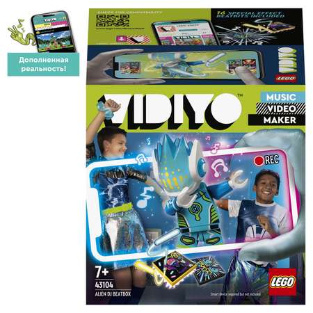 Конструктор LEGO VIDIYO Битбокс Диджея Пришельца блочный