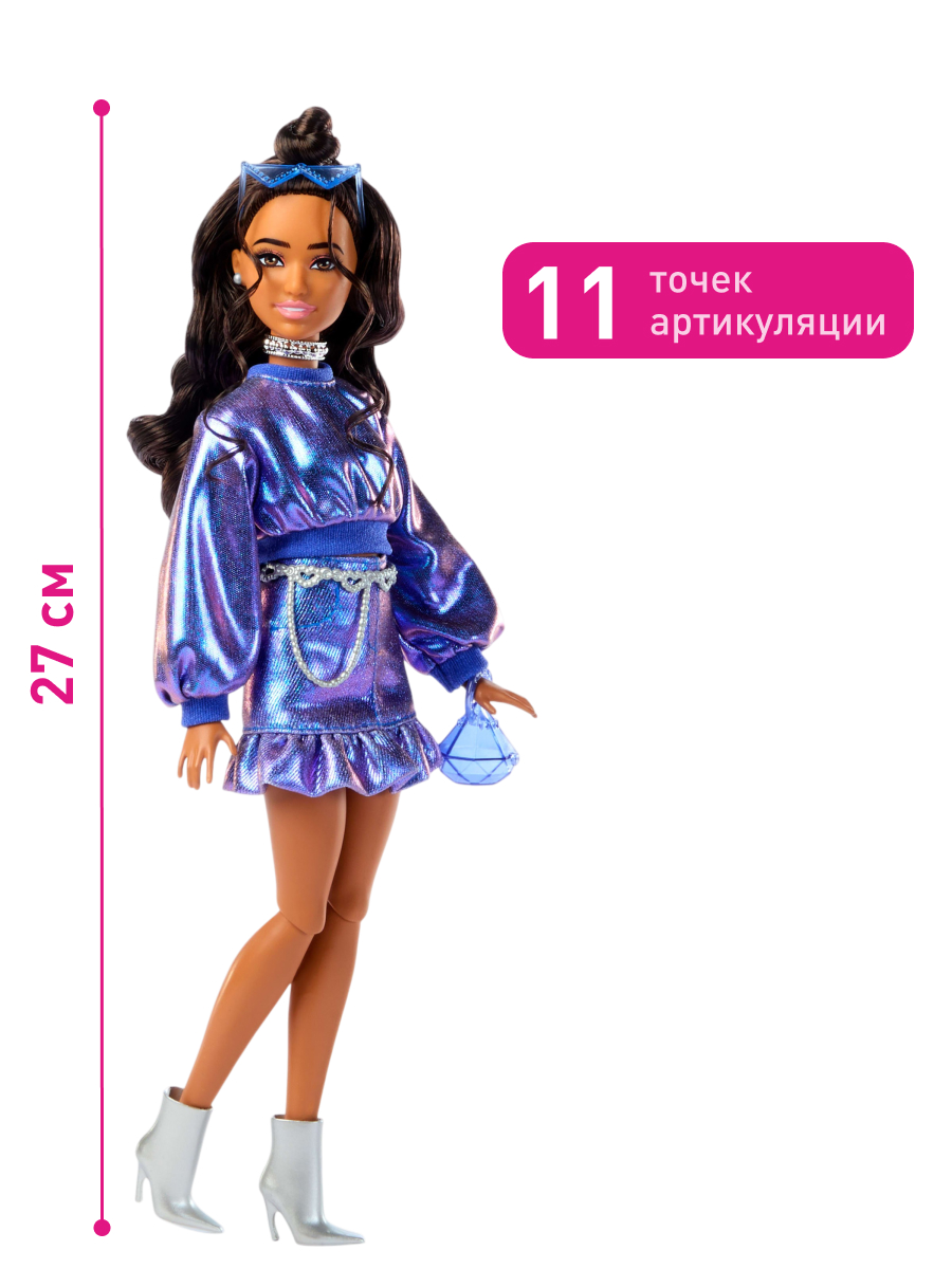 Кукла модельная Barbie Deluxe Style Делюкс №7 Барбикор высота 27 см JFP42 - фото 2