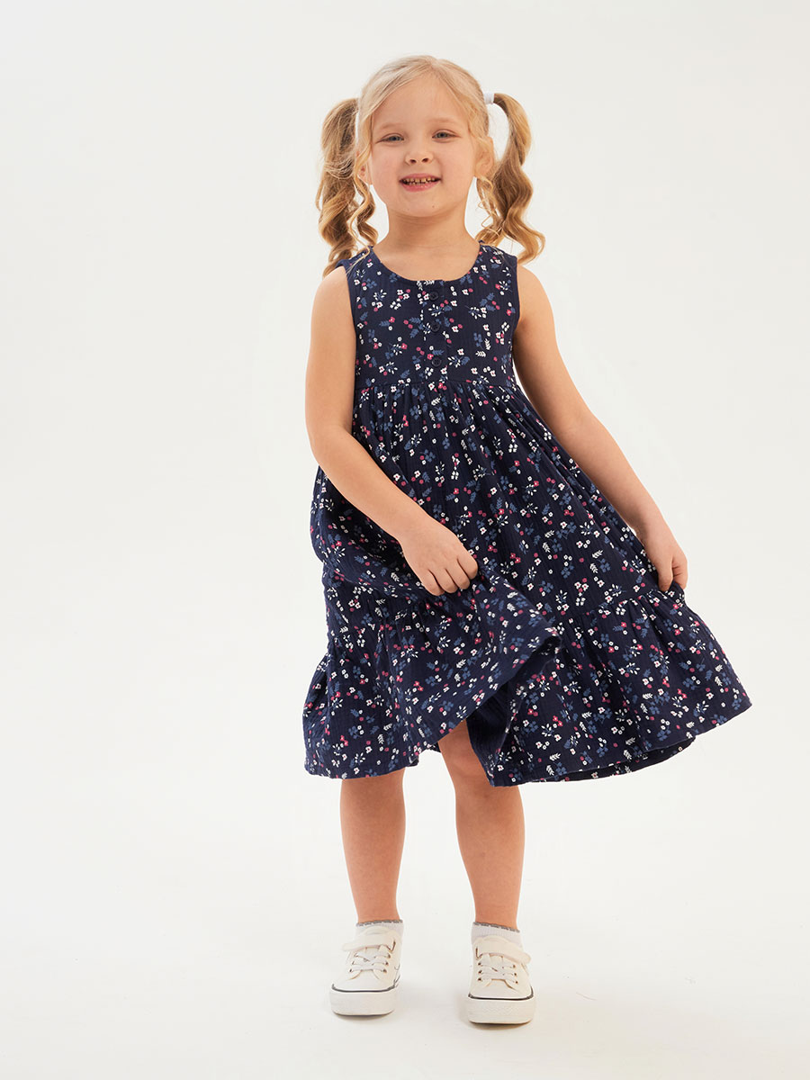 Платье ME WE KG125-W612-181_Темно-синий - фото 4