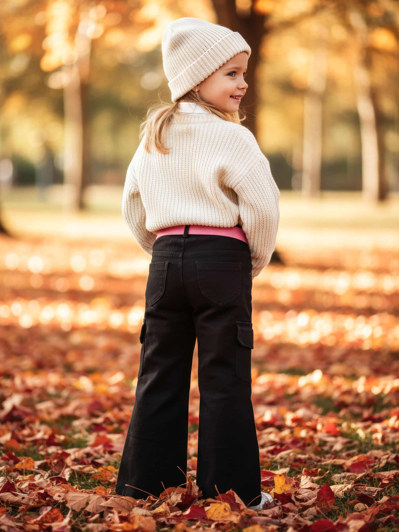 Джинсы-карго утепленные СИНИЙ МИР FULHL1512-C39 - фото 4