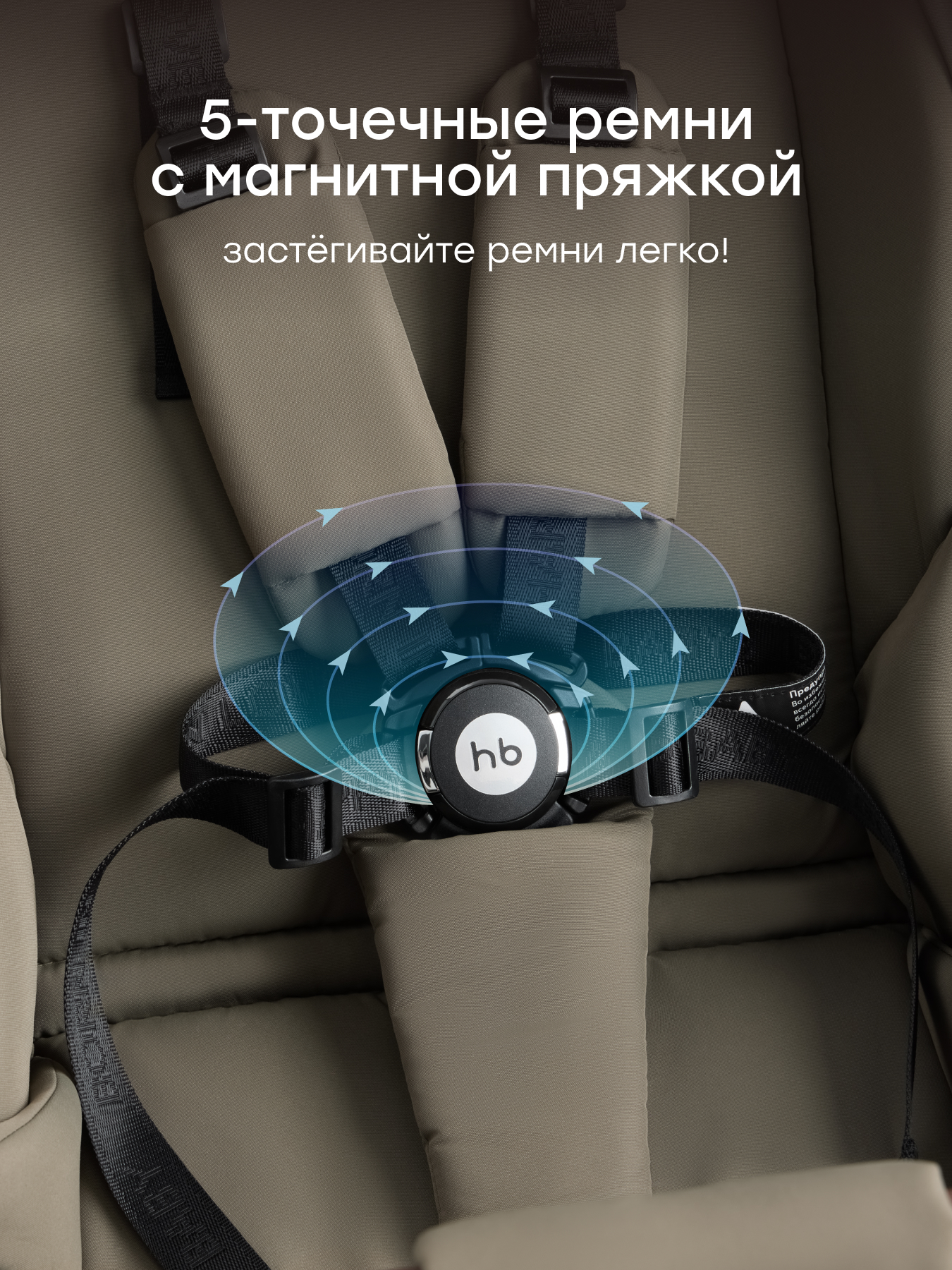 Коляска прогулочная Happy Baby Luna 360 зеленый - фото 5