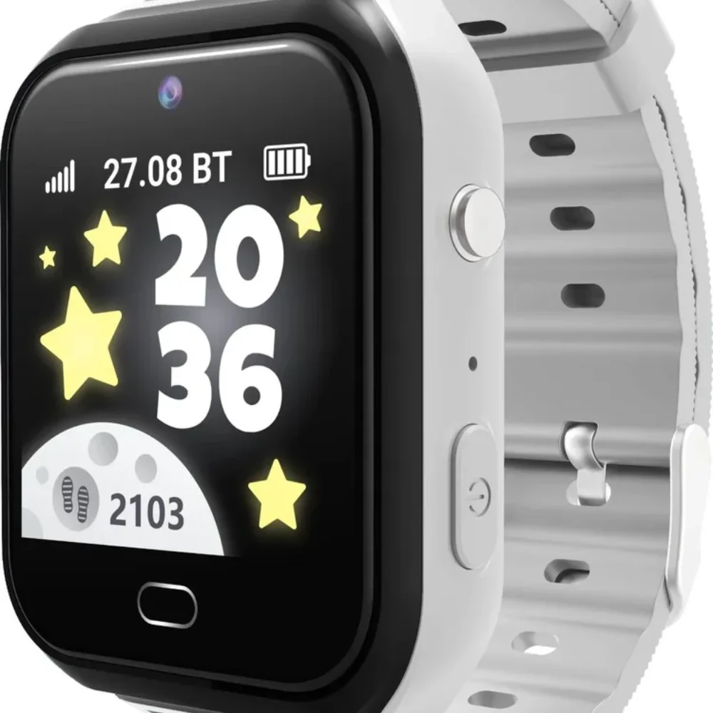 Детские умные часы GEOZON Light Gray - фото 5