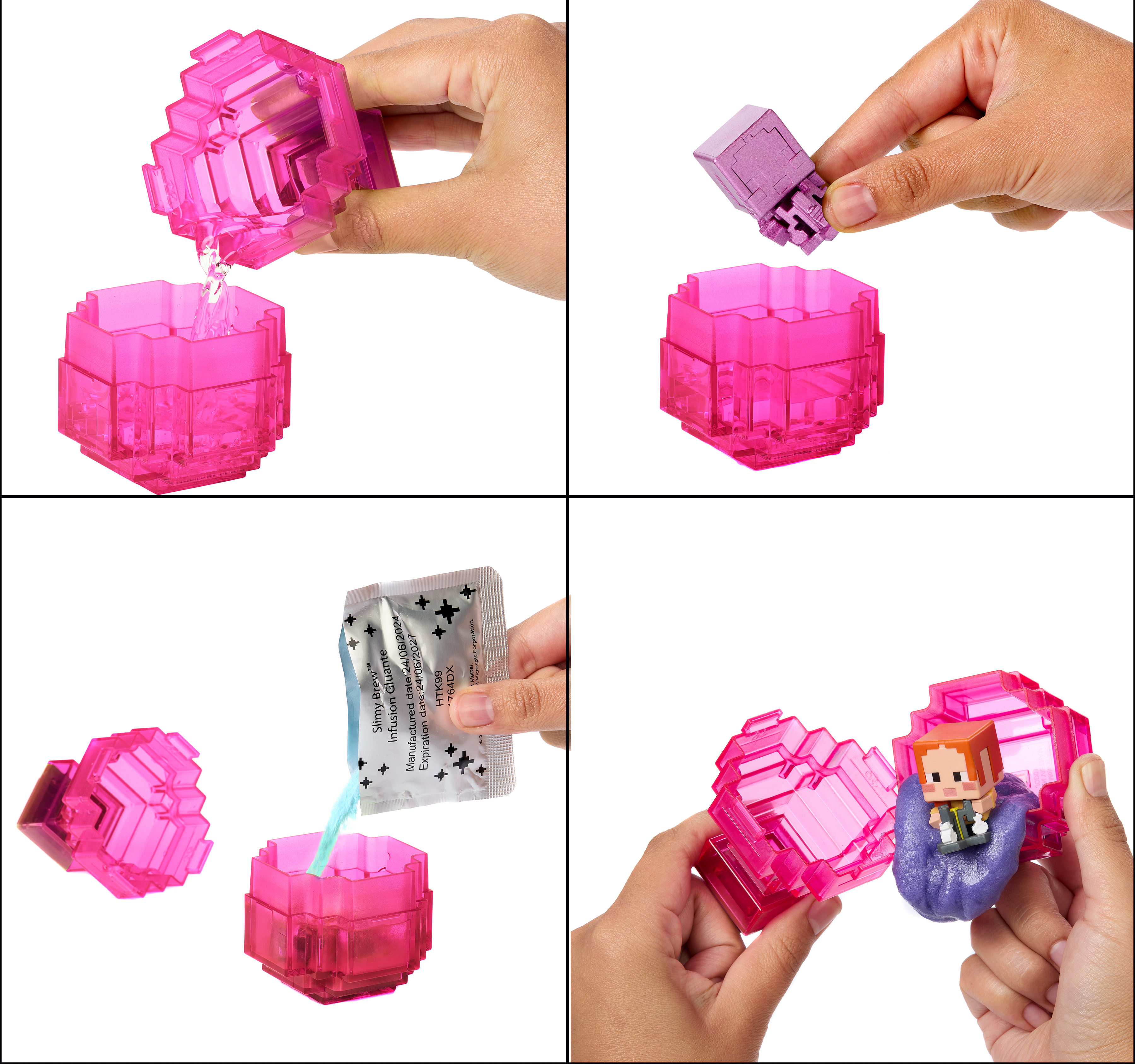 Фигурка Minecraft Potion Brewing Розовый - фото 3