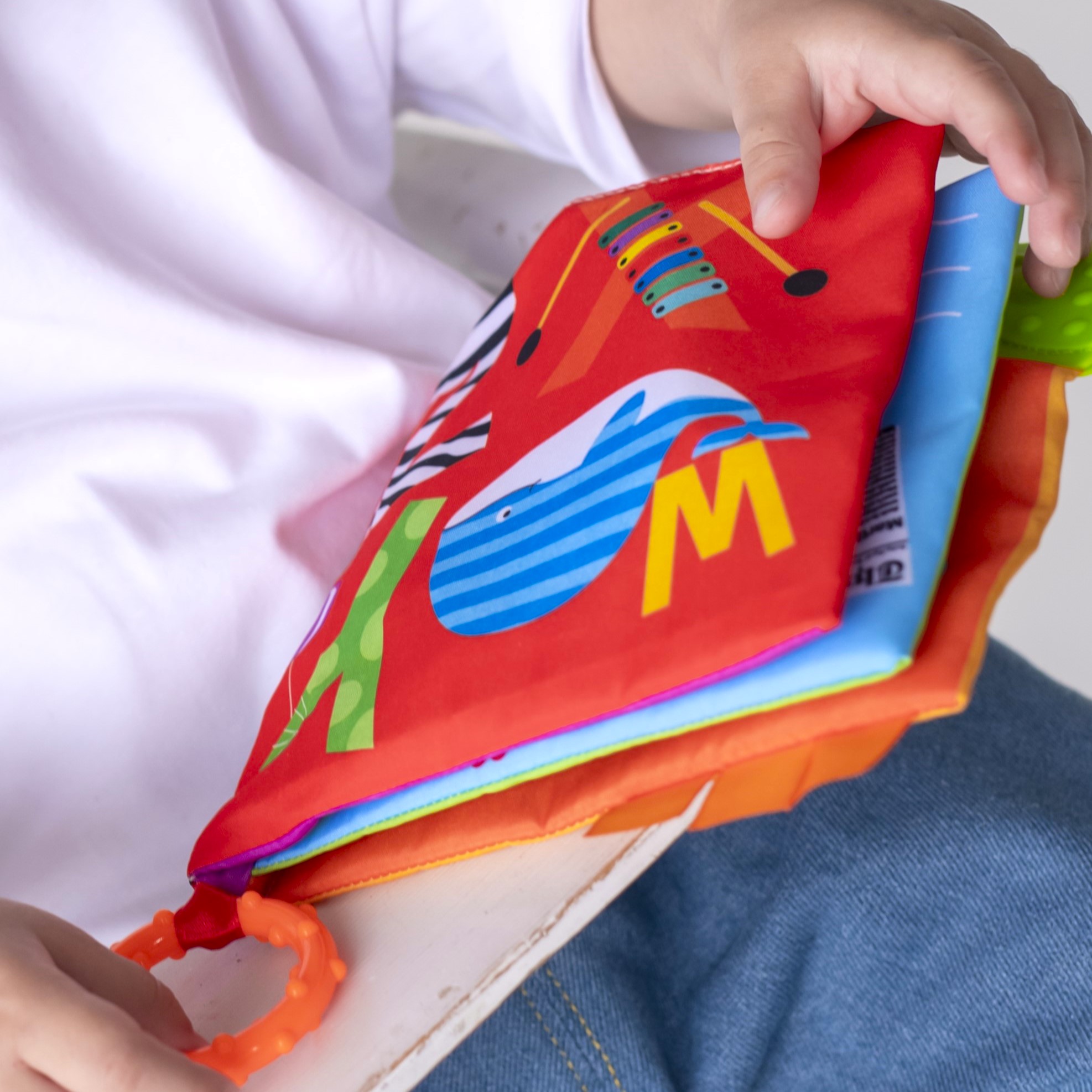 Игрушка Uviton книжка шуршалка с прорезывателем в ассортименте - фото 2