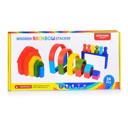 Игрушка Щепочка пирамидка