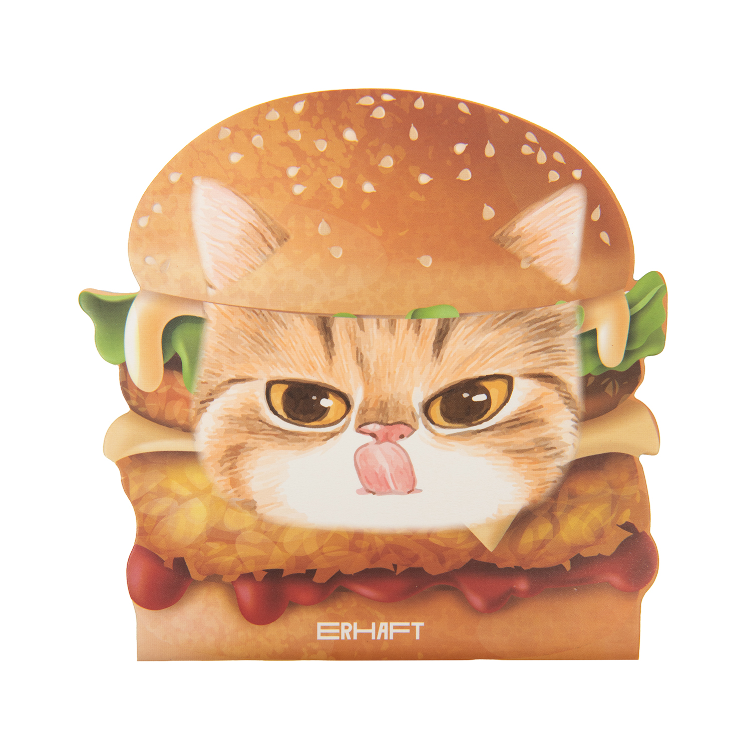 Блокнот Erhaft Котобургер 32 лист. в ассортименте - фото 5