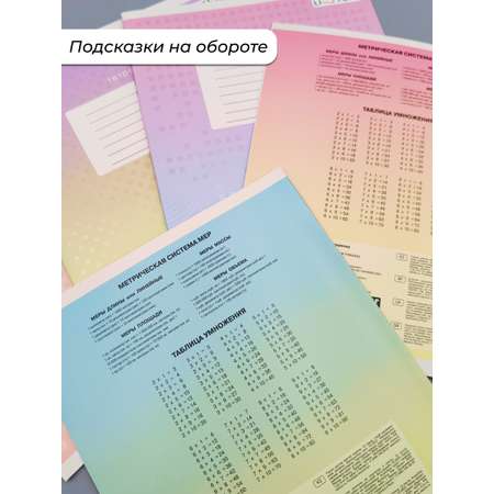 Тетрадь Listoff клетка 20 шт.