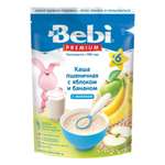 Молочная каша Bebi Premium Пшеничная с яблоком и бананом