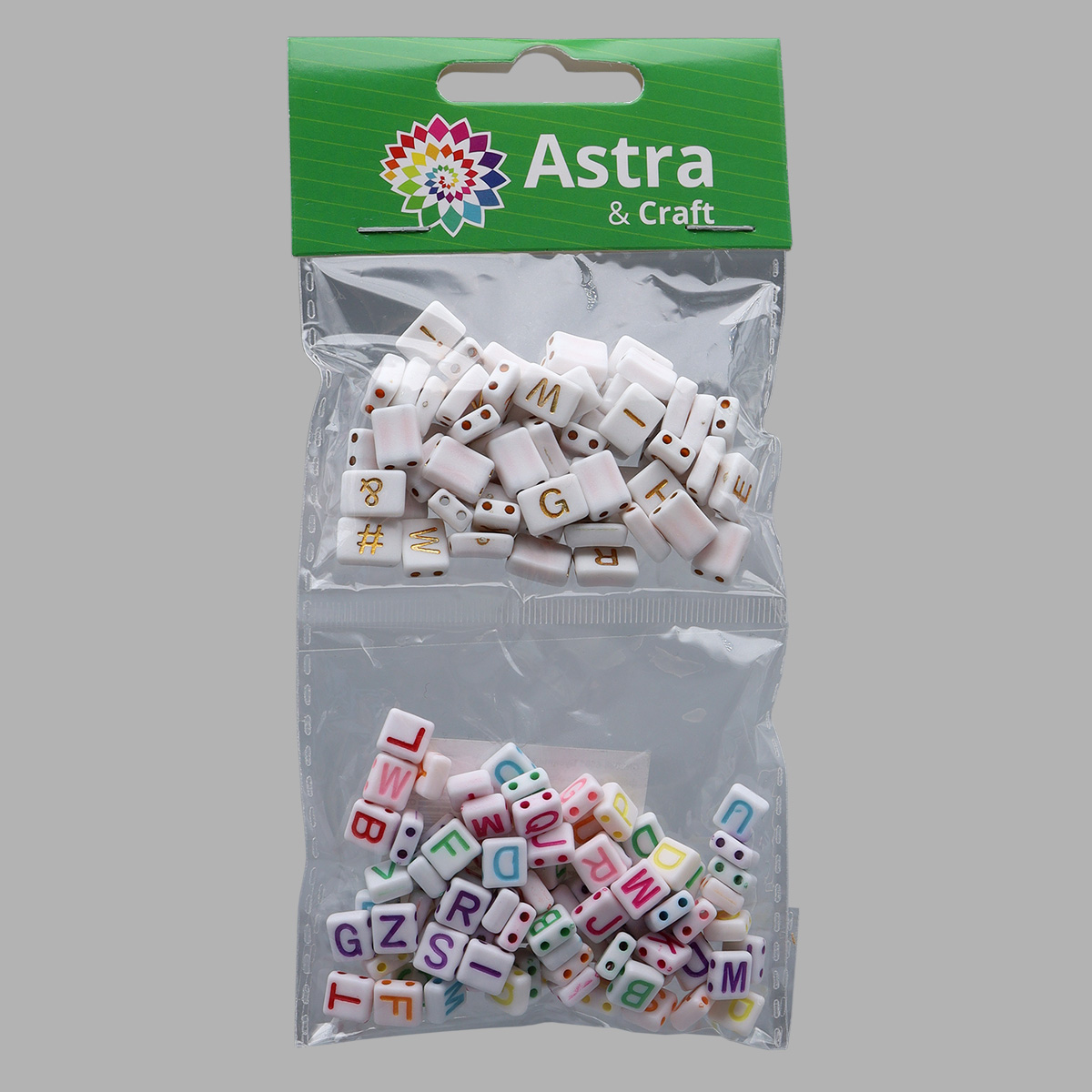 Набор для творчества Astra Craft английский алфавит 2х20 г - фото 6