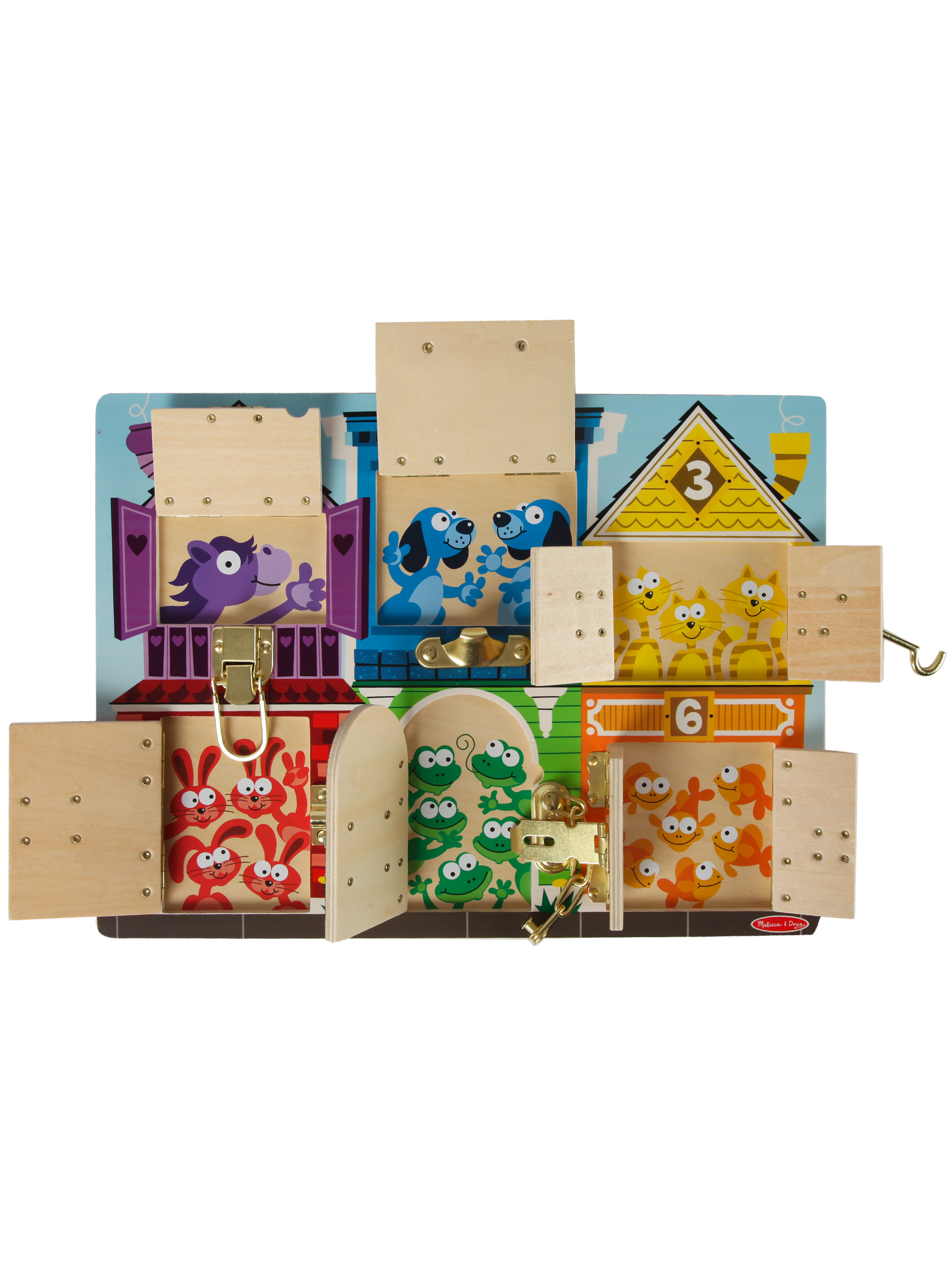Игрушка Melissa and Doug бизиборд - фото 7