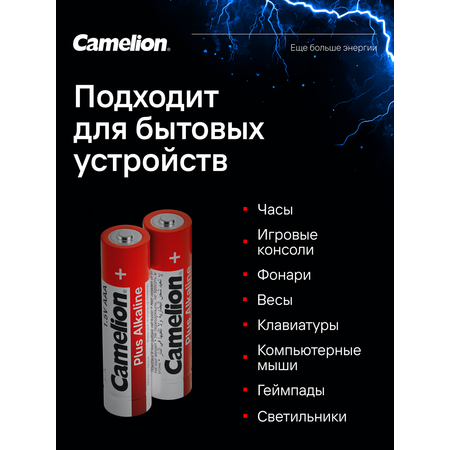 Батарейки Camelion LR03-SP4