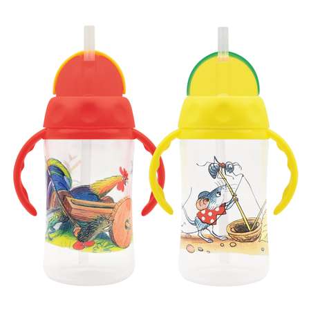 Поильник Lubby 240 мл в ассортименте
