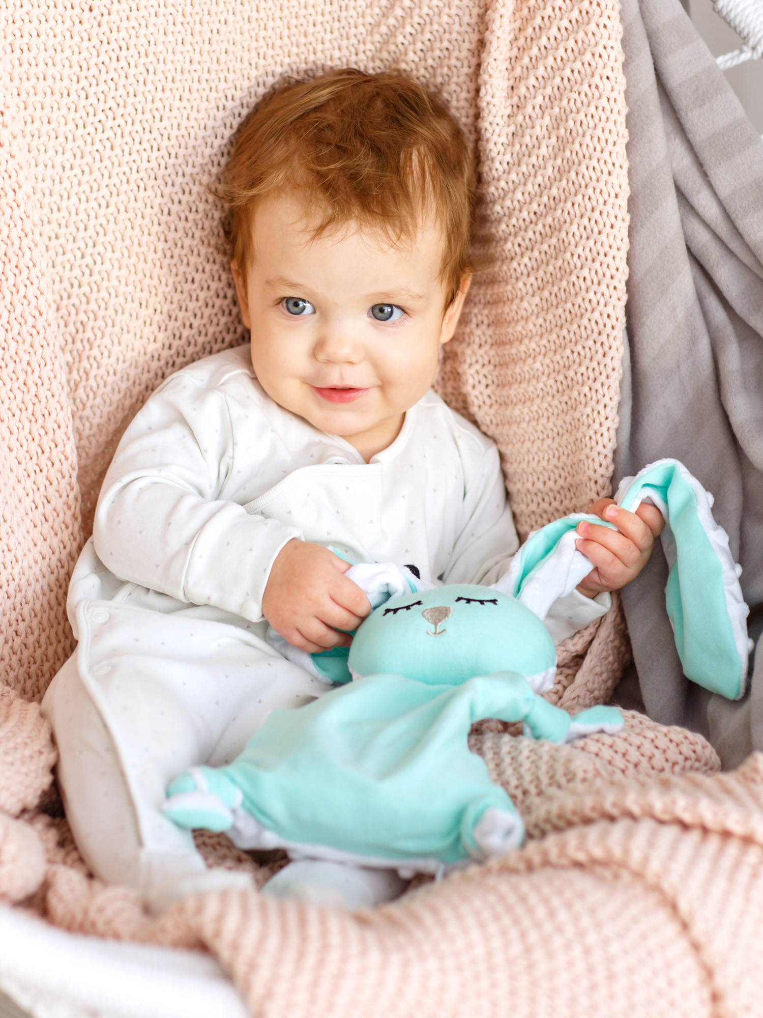 Грелка-комфортер AmaroBaby Flax Love мята - фото 10
