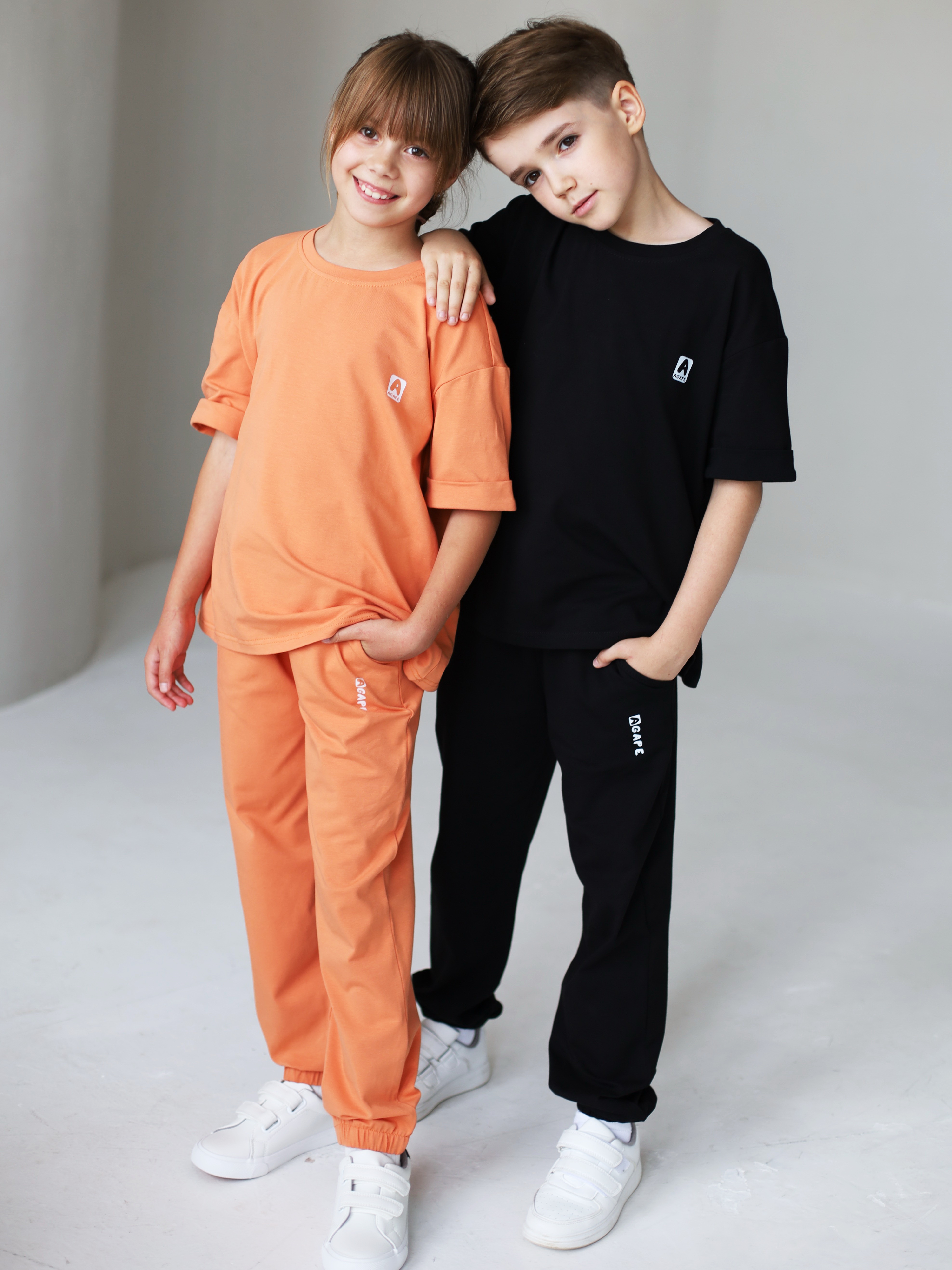 Костюм Агапэ 8017_апельсин - фото 4