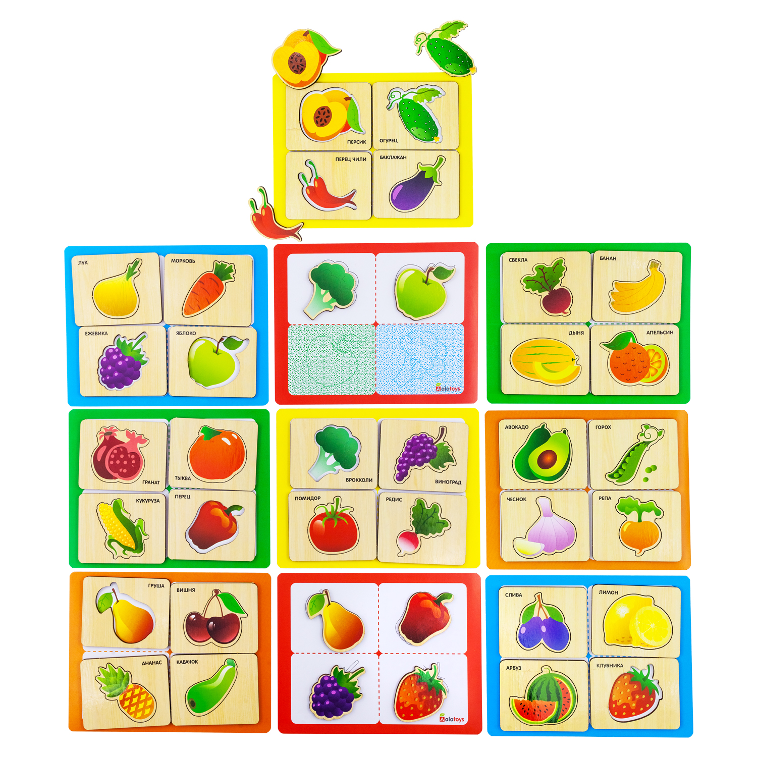Настольная игра Alatoys Тутти-Фрутти в ассортименте - фото 6