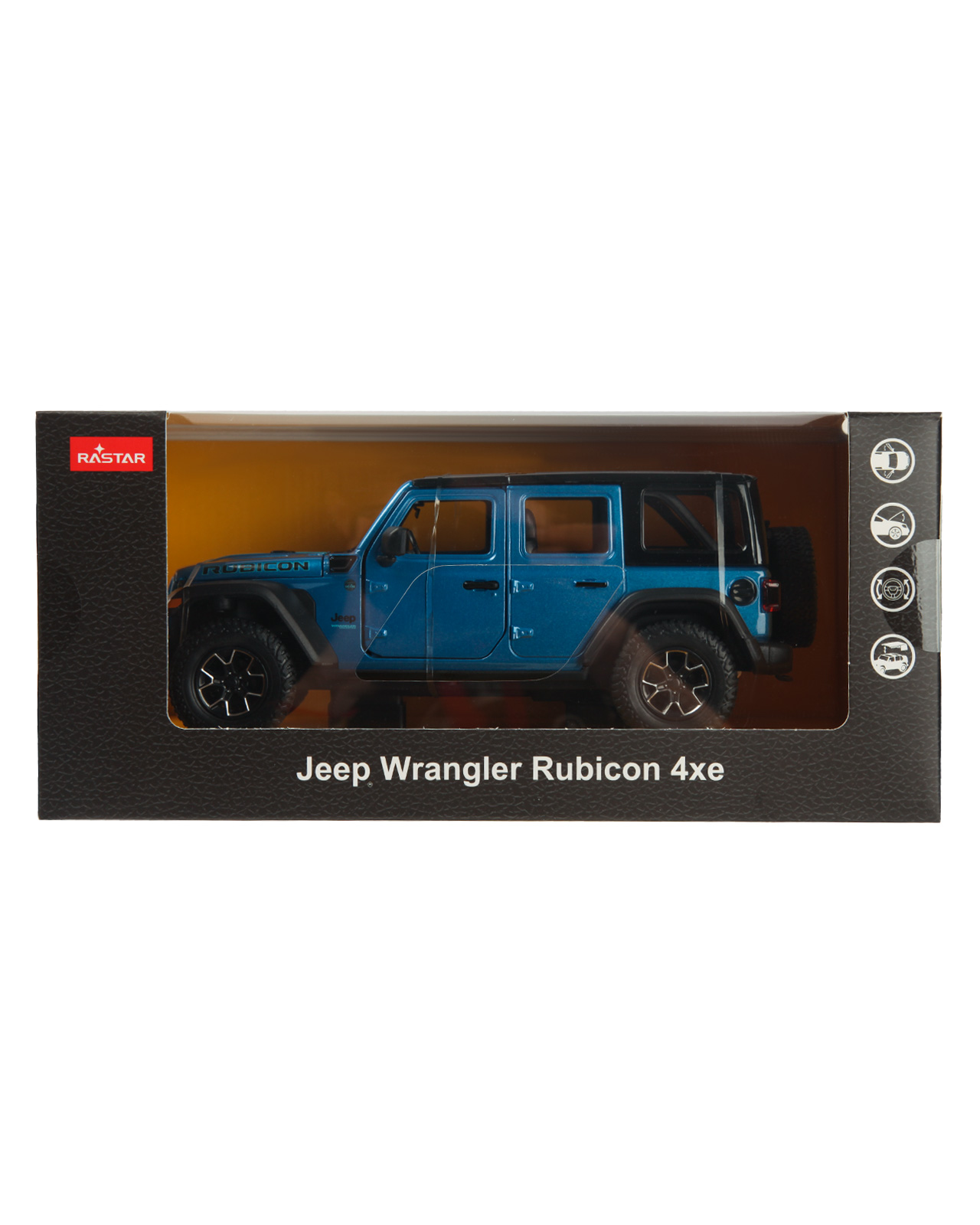 Внедорожник Rastar Jeep Wrangler Rubicon 4xe 1:24 64610 - фото 7