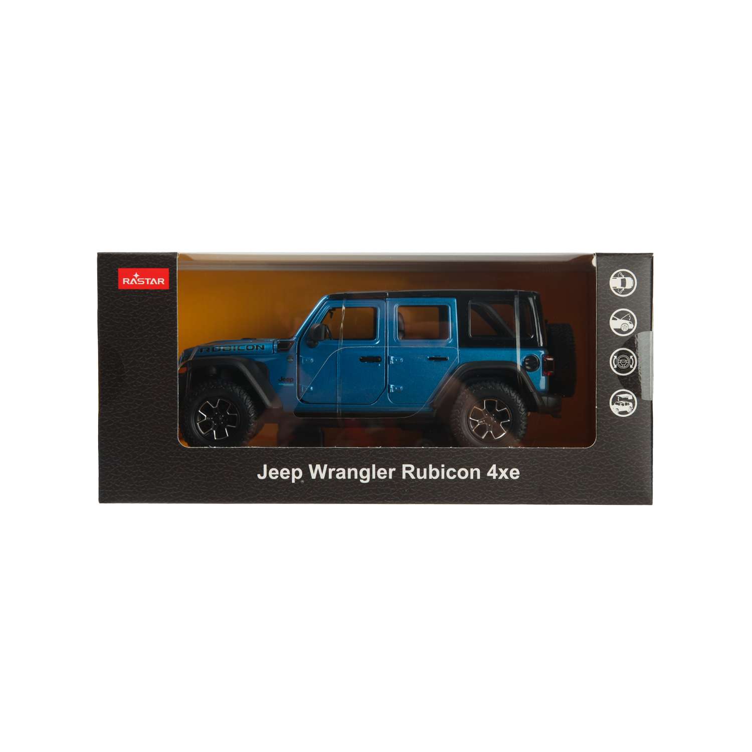 Внедорожник Rastar Jeep Wrangler Rubicon 4xe 1:24 64610 - фото 7