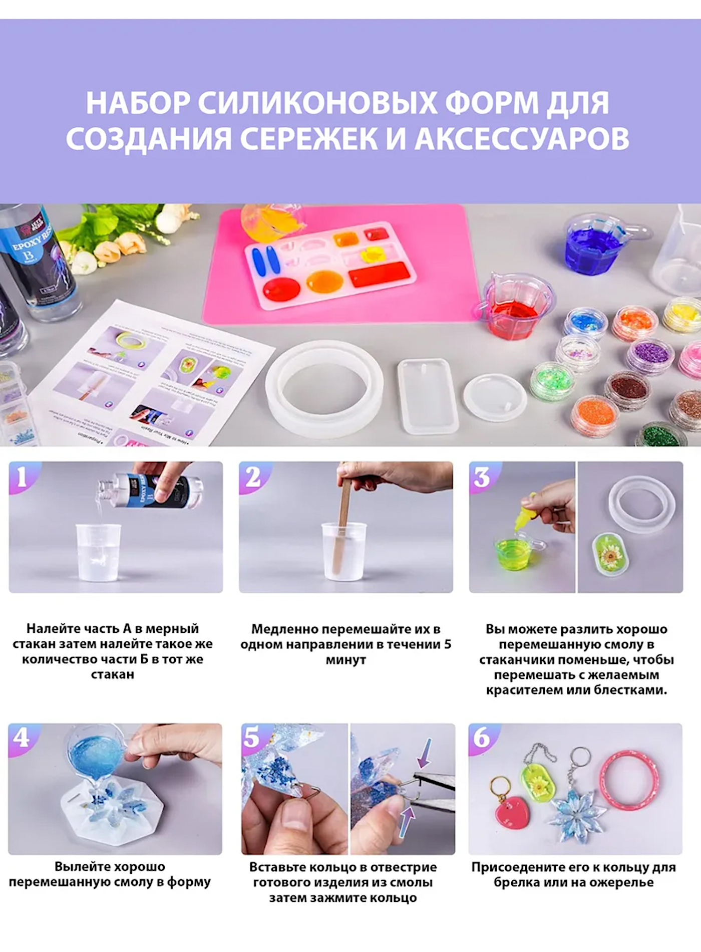 Набор для творчества ThatsResin эпоксидная смола - фото 3