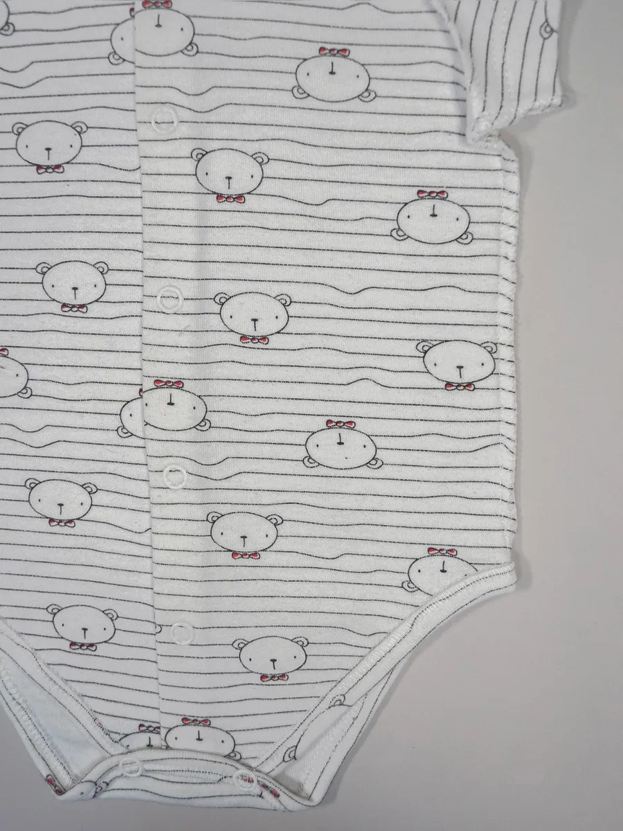 Боди 2 шт Шустрая пчелка 870002ПолоскаБантик - фото 5