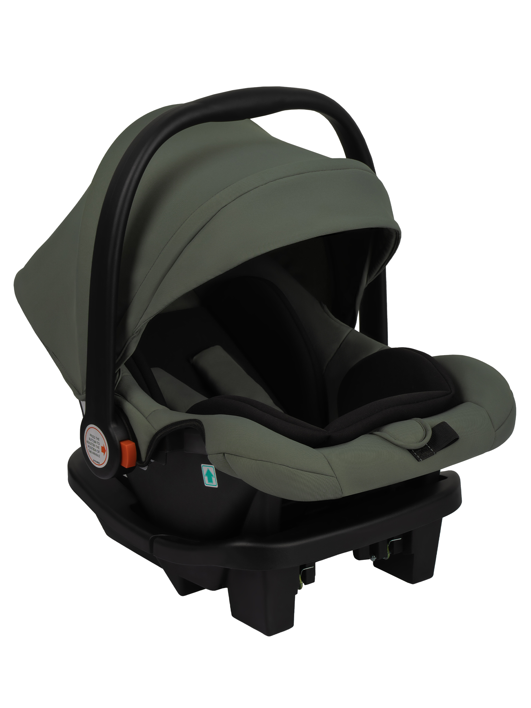 Коляска трансформер JOVOLA Truck, перекидная ручка зеленый - фото 6