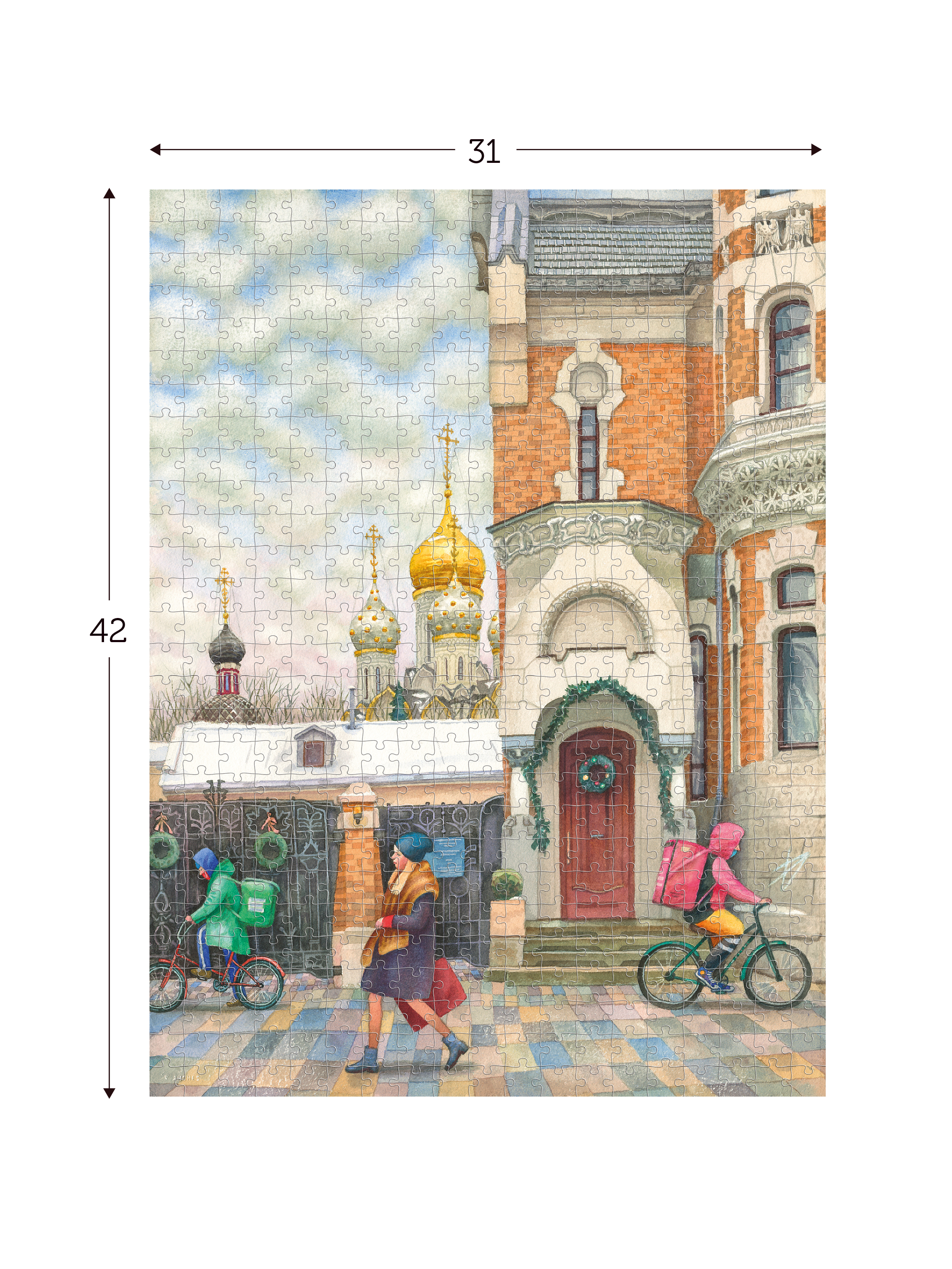 Пазл Collaba puzzle деревянный - фото 3