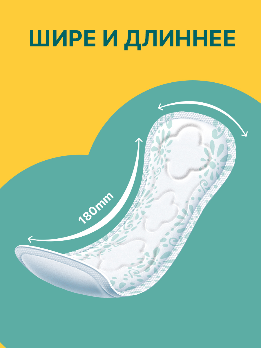 Ежедневные прокладки Ola! Silk Sense удлиненные аромат Ромашка 60 шт 3 уп по 20 шт - фото 7