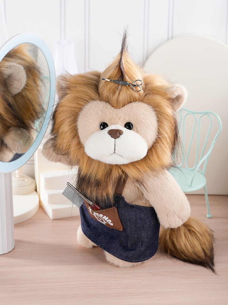 Мягкая игрушка TeddyTales Лев стилист M - фото 8