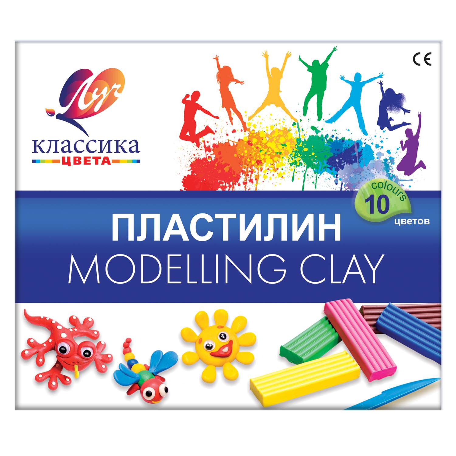 Пластилин Луч 10 цв. - фото 6