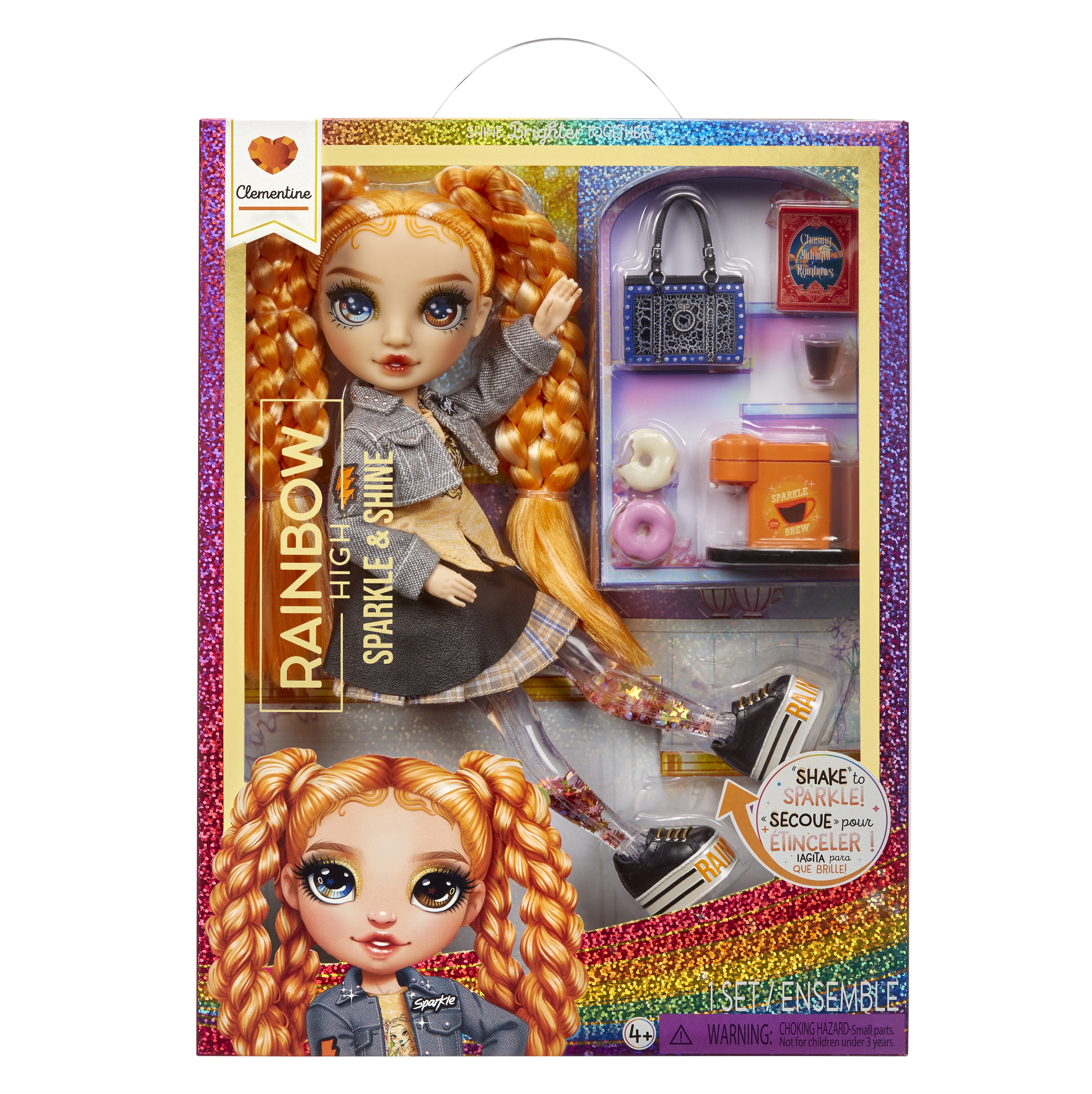 Изображение товара Кукла модельная Rainbow High Sparkle and Shine Клементина 27 см с аксессуарами